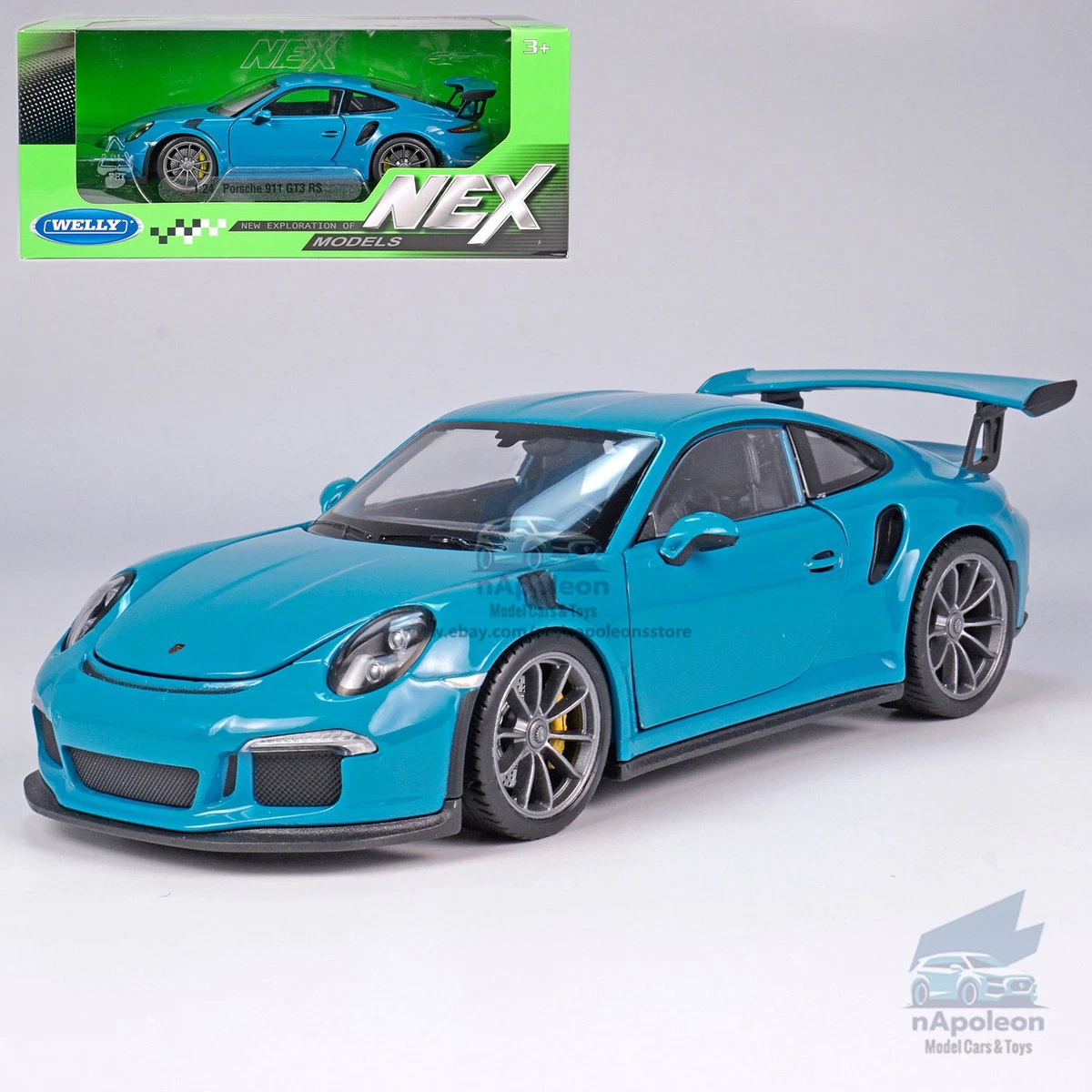 【新品】Porsche 911 GT3 RS ミニカー 1 of 2016 1:24 Porsche 911 GT3 RS 2016 Model Car Diecast Vehicle Collection