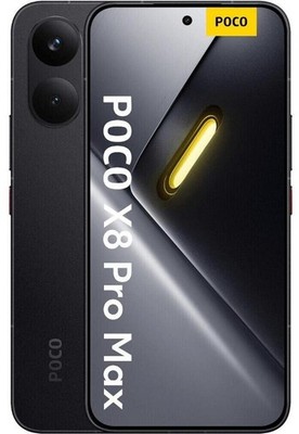 Xiaomi Poco X8 Pro Max 5G Handy 256GB/12GB 6,83 Zoll Schwarz AMOLED Neu&OVP 