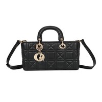 Handtasche FüR Damen Mit Geometrischem Steppmuster Und Schultergurt