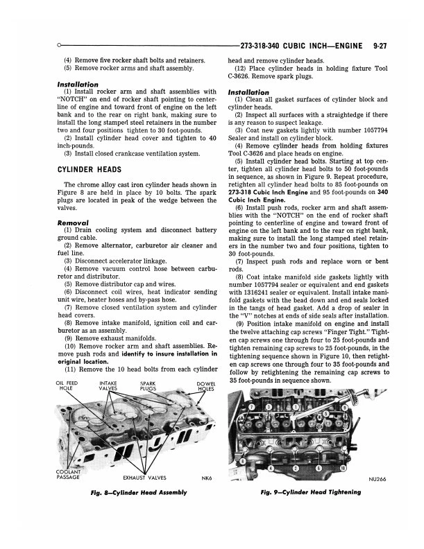 1969 Dodge Tienda Manual Cargador Corona Dardo Reparación Service 270 440 500 Rt - Imagen 4 de 4