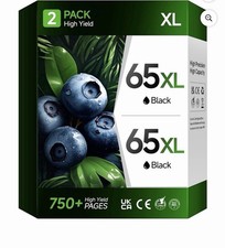 65XL Ink Cartridge For HP 65 Ink ENVY 5010 5055 5052 Deskjet 2600 2652 2636