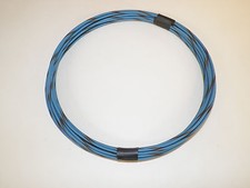 AUTOMOTIVE WIRE 18GAUGE HIGH TEMP GXL 25FEET LT BLUE/BROWN MOTORCYCLE CAR TRUCK