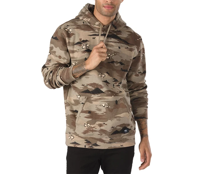 Sweat Capuche Vans Hunter Hoodie / SkateBoard Surf Bodyboard Desert Camouflage M - Photo 1/4