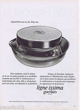 PUBLICITE ADVERTISING 065 1981 GUERLAIN  Issima fond de teint 1