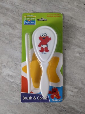 Disney sesame street elmo  Baby Soft Brush w/ Comb