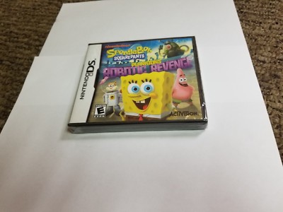 SpongeBob SquarePants: Plankton's Robotic Revenge Nintendo DS NEW