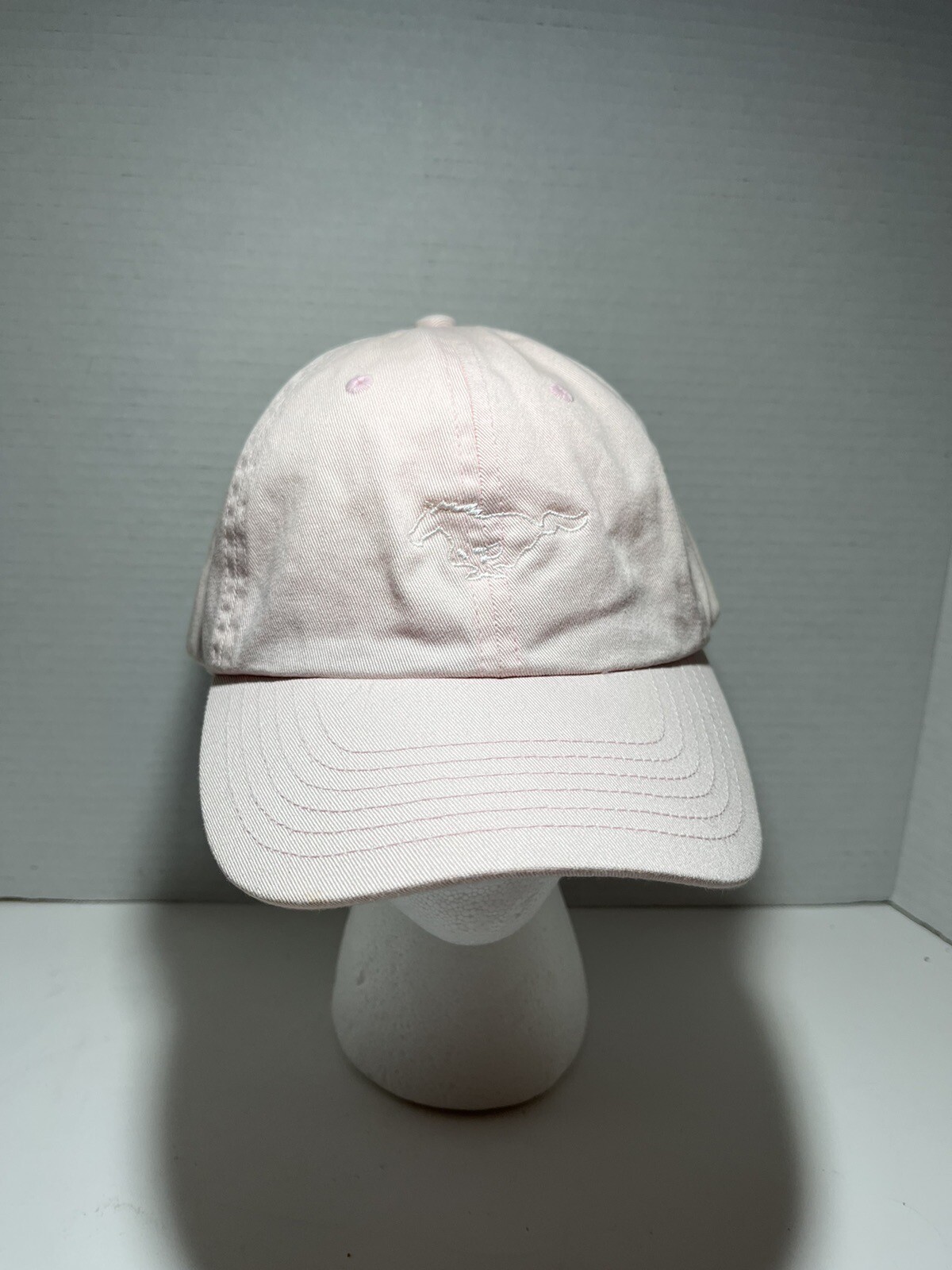 Cappellino Ford Mustang Da Baseball - Rosa, Regolabile, Uomo/Donna, Licenza Ufficiale