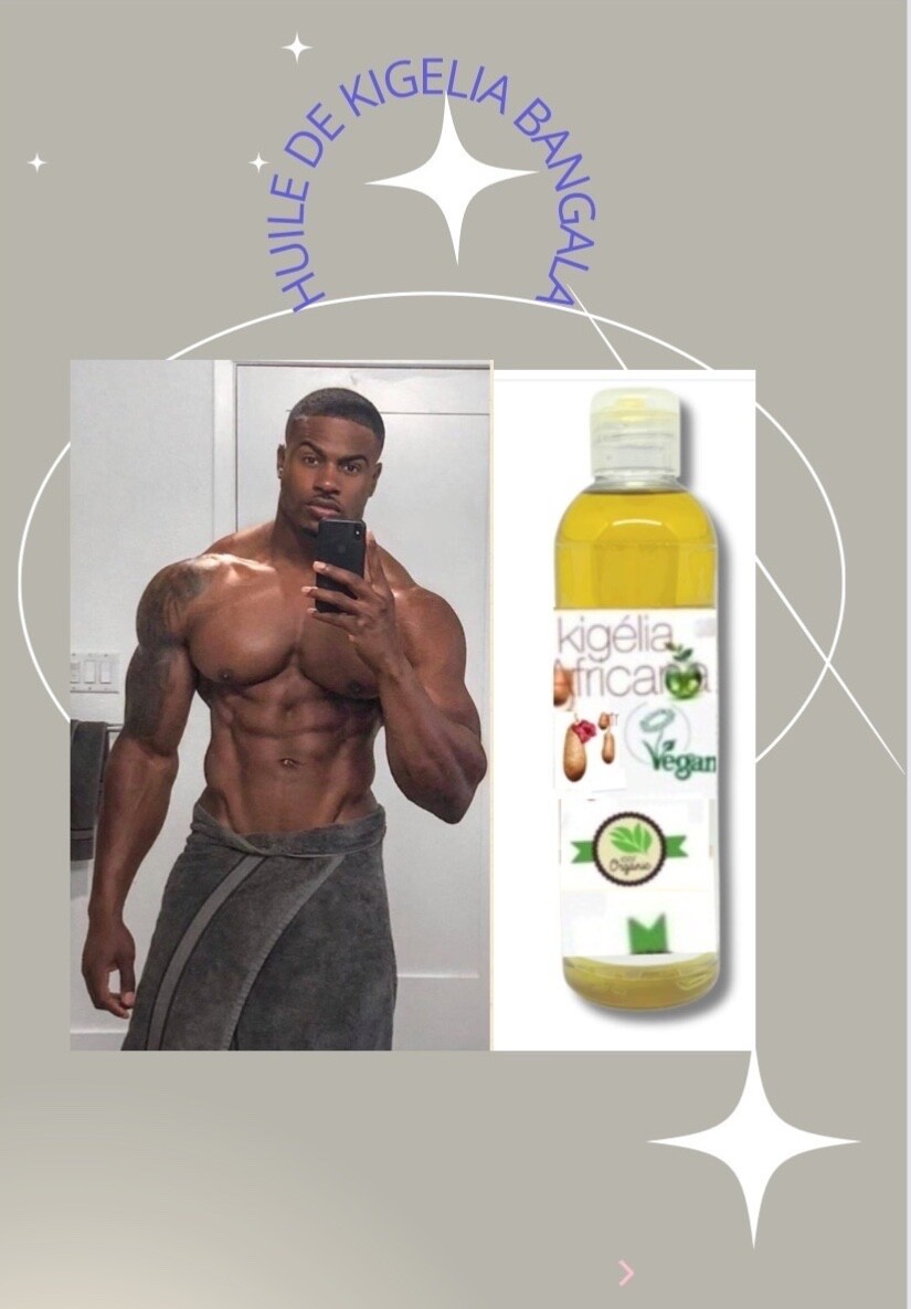 Huile De Kigelia Africana 200ml - Pour Forme Et Courbes - Produit Naturel Du Bénin