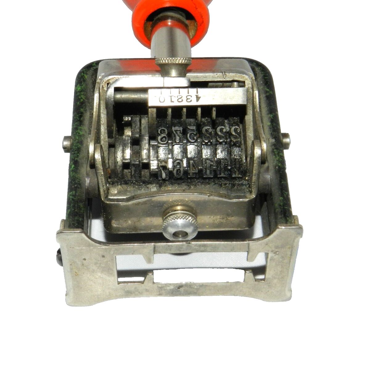 Vintage 5 Action American Numbering Machine Model 111 Stamper