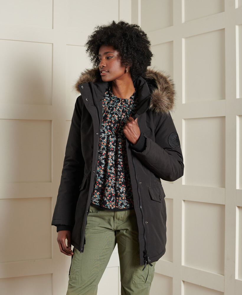 Superdry Womens Everest Parka Coat 