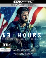 13 Hours: The Secret Soldiers of Benghazi (4K Ultra HD, 2016) NEW