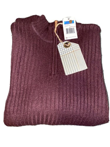 joseph abboud sweater, quarter Zip, XXL 