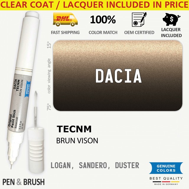 Stylo De Retouche Peinture Argent Métallisé Voiture