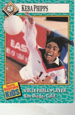 FREE SHIPPING-NRMNT-Sports Illustrated for Kids SI For Kids VOLLBALL KEBA PHIPPS
