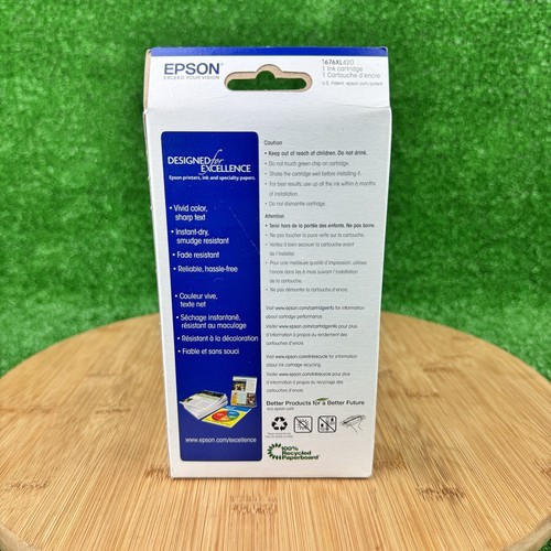 Epson 676XL gelbe Tintenpatrone T676XL320 abgelaufen September 2021 - Bild 3 von 5