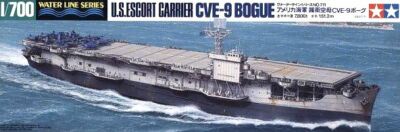 Tamiya 31711 1/700 Scale Model Kit US Navy Bouge-Class Escort Carrier CVE-9