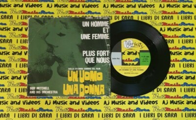 LP 45 7''BOB MITCHELL ORCHESTRA Un homme et une femme Plus fort que no cd mc dvd*