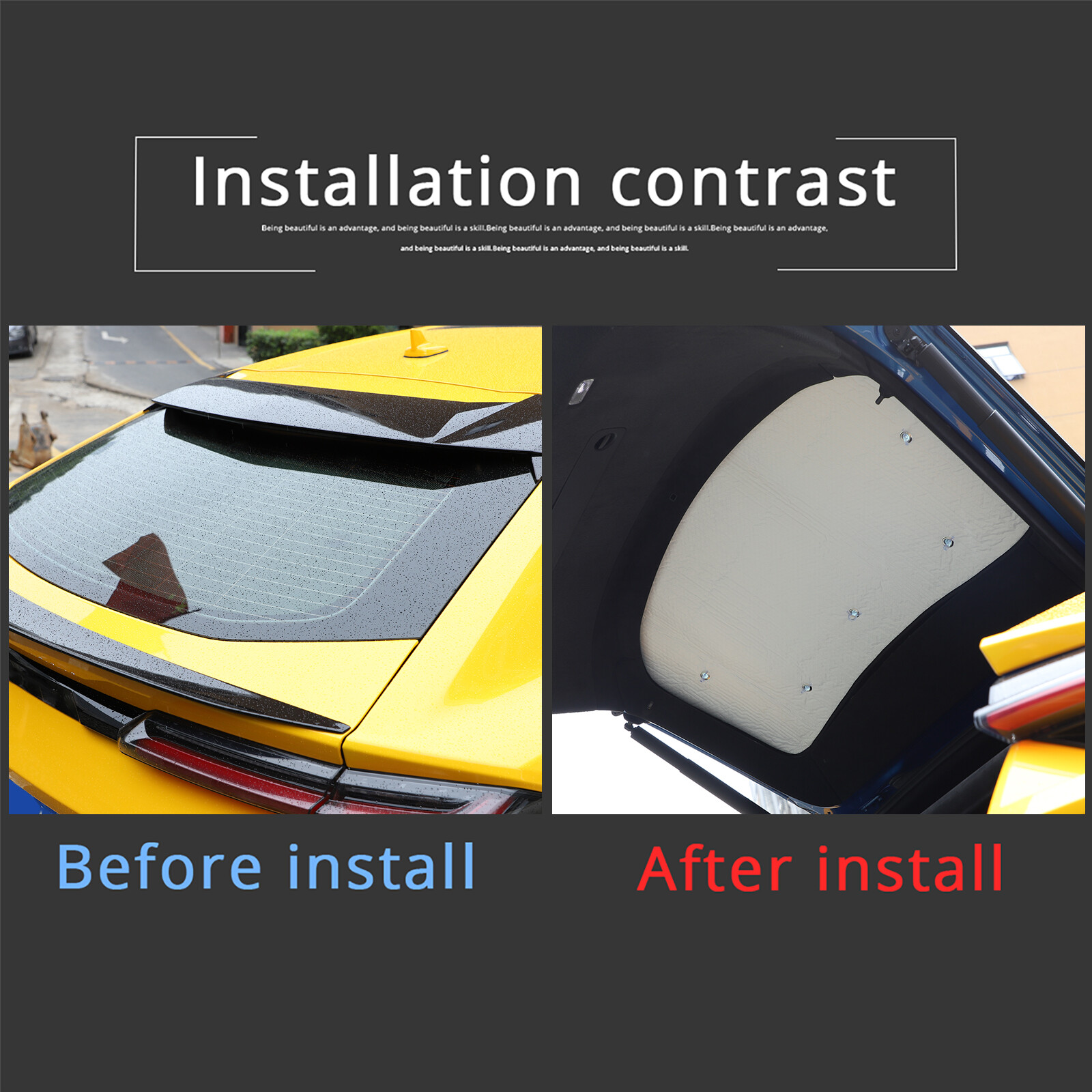 8x Car Window Sunshade Visors Full Set UV Block Cover For Lamborghini URUS 18-23