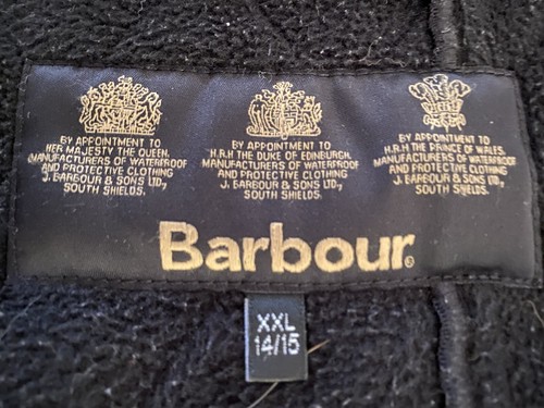 BARBOUR Kids’ Coat / Jacket, Utility, Quilted, Size XXL Age 14-15 - Preloved - Picture 5 of 5
