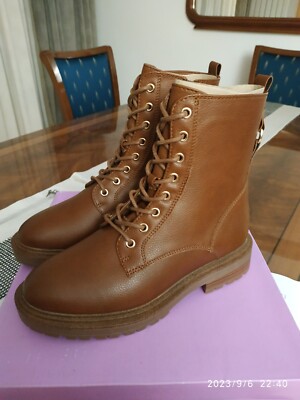 Schnürboots Mädchen Damen Schuhe Gr.37
