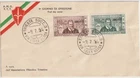 ITALY 1954 TRIESTE A FDC MARCO POLO