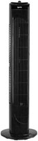 Tower Fan, 40 W, 29 Inch, 3 Speeds, Oscillating, Black, Igenix DF0029BL