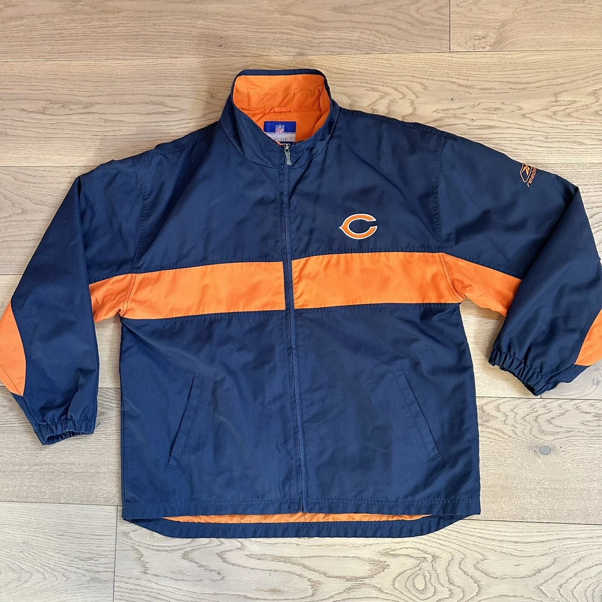 ウォームアップウェア NFL Reebok Chicago Bears cottonjacket XL