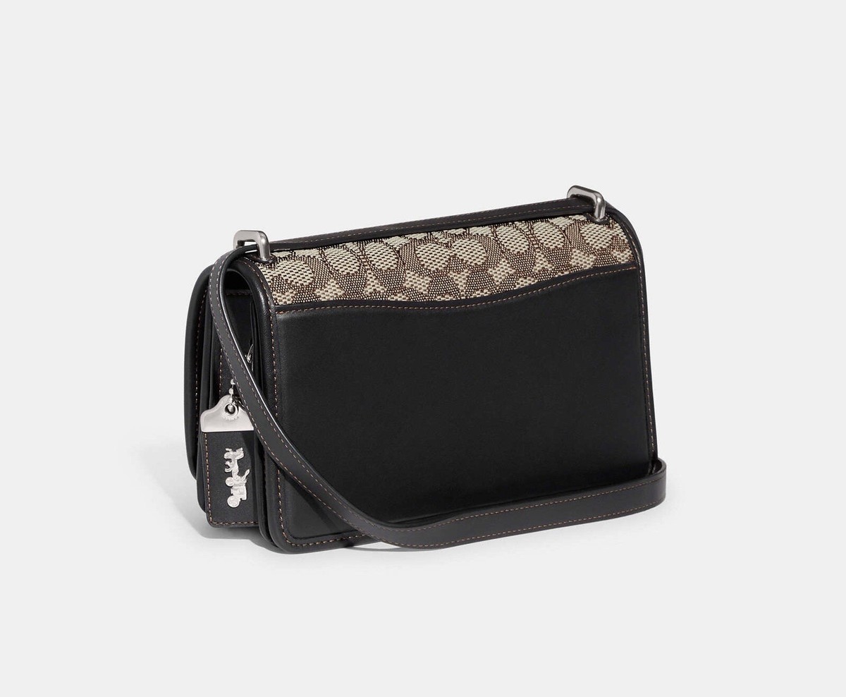 Coach Shoulder Bag Crossbody Bandit Textile Jacquard CD709 Coach Shoulder Bag Crossbody Bandit Textile Jacquard CD709