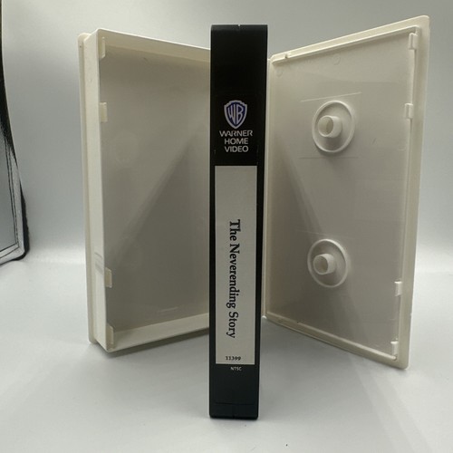 The NeverEnding Story VHS Tape 1984 Warner Bros 1986 Clamshell Case - Afbeelding 5 van 5