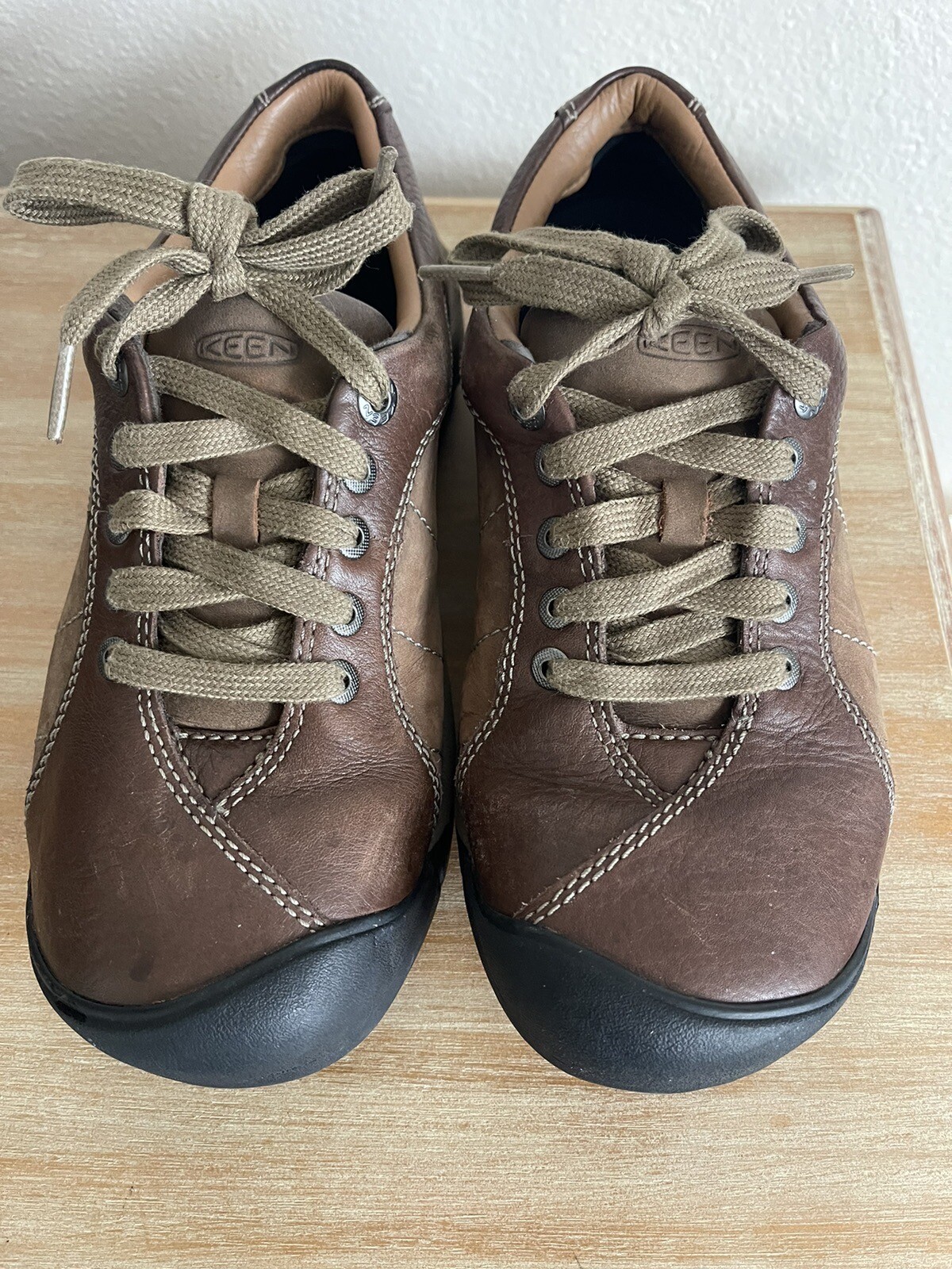 Oxford da donna KEEN Presidio impermeabili a cascata marrone escursionismo outdoor taglia 8