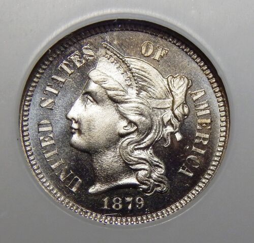 mone様　確認ページ 4320p】1877 ニッケル 3 セントピース PCGS PR-671877 Nickel Three