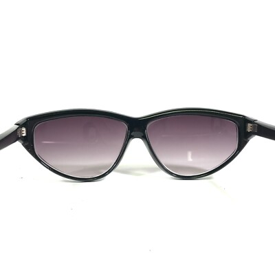 Vintage Cebe Sunglasses Black Geometric Frames with Purple  display picture 2