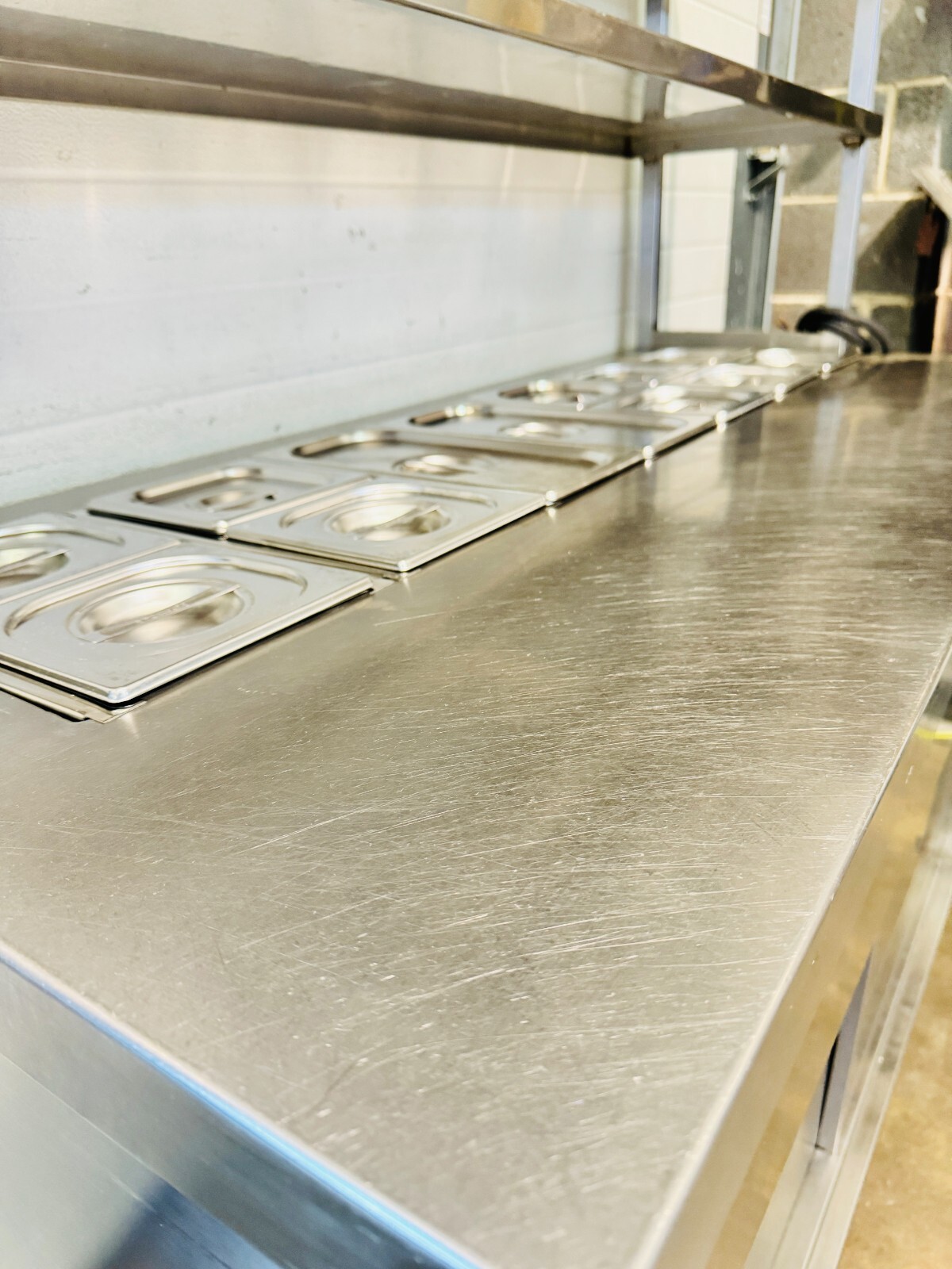 Hot Cupboard Bain Marie 2 Tier Heated Gantry Pass Halogen Hot Lamp Light £750V eBay