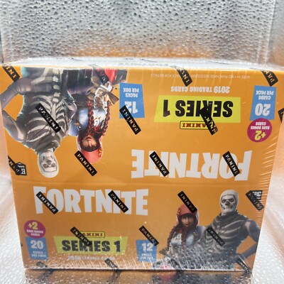 Panini Fortnite Series 1 USA - Sealed Fat Pack Bonus Box-Black Knight Holo?  