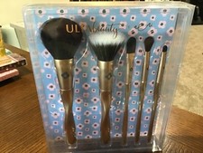ULTA BEAUTY 5 PIECE MAKEUP BRUSH SET NEW IN BOX FREE SHIP 