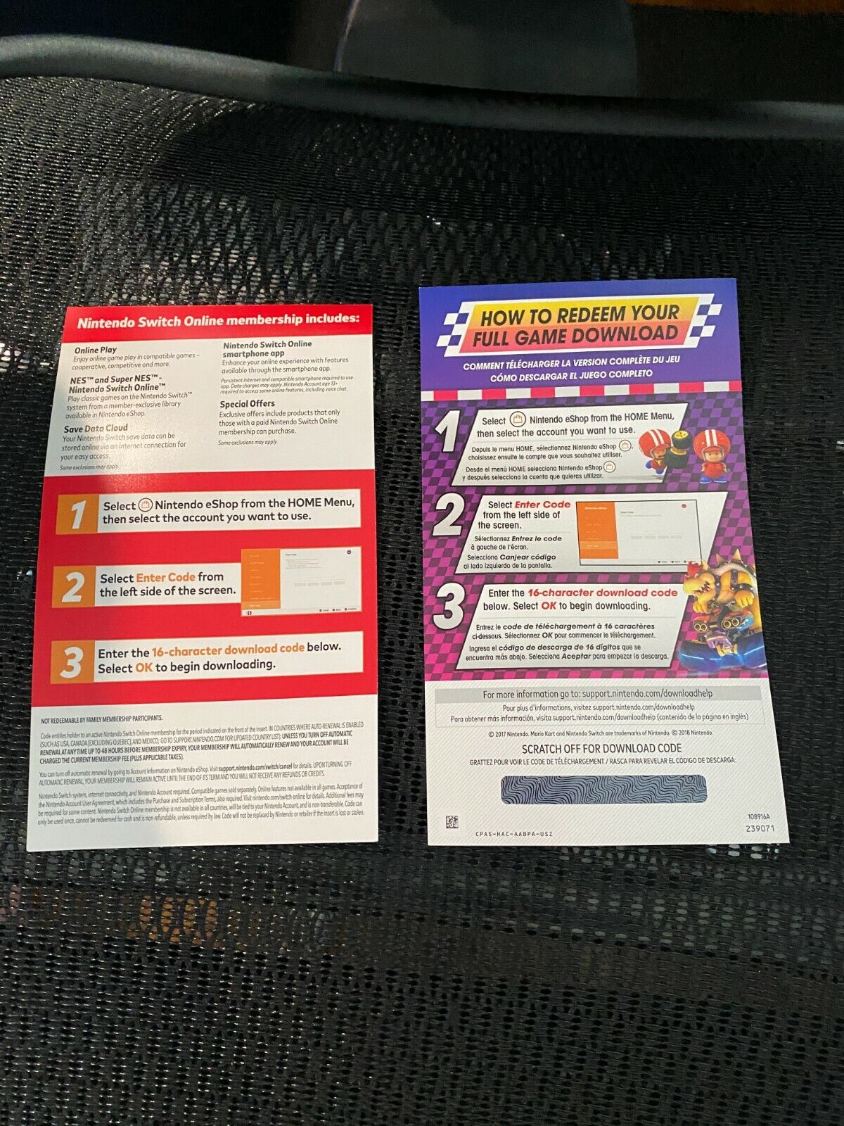 MarioKart 8 Deluxe Nintendo Switch USA eShop Code - HD MOVIE CODES