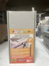 The Hillman Group 47810 5/16 X 7-Inch Guttertite Screw Fasteners White 25-Pack