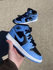 Jordan 1 Mid University Blue / Black W for sale | eBay Jordan 1 Mid University Blue / Black W for sale | eBay