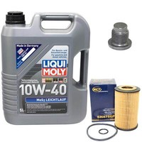MotoröL Set 10W-40 5 Liter + ÖLfilter + Schraube FüR Renault Twingo Clio Kangoo