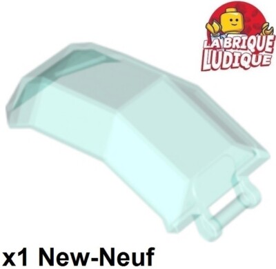 Lego 1x Windscreen 4x4x4 2/3 cockpit bar handle poignée trans light ...