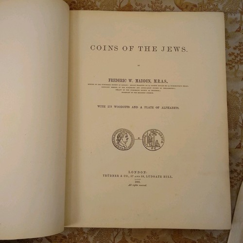 Coins of the Jews Madden Frederic w. 1881