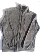 Magellan Outdoors Gray Front Zipper Sweatshirt Size Medium