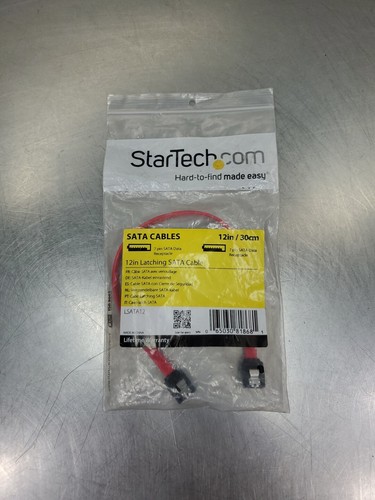 StarTech LSATA12 - 12in Latching SATA Cable 5D-6 - 第 1/3 張圖片