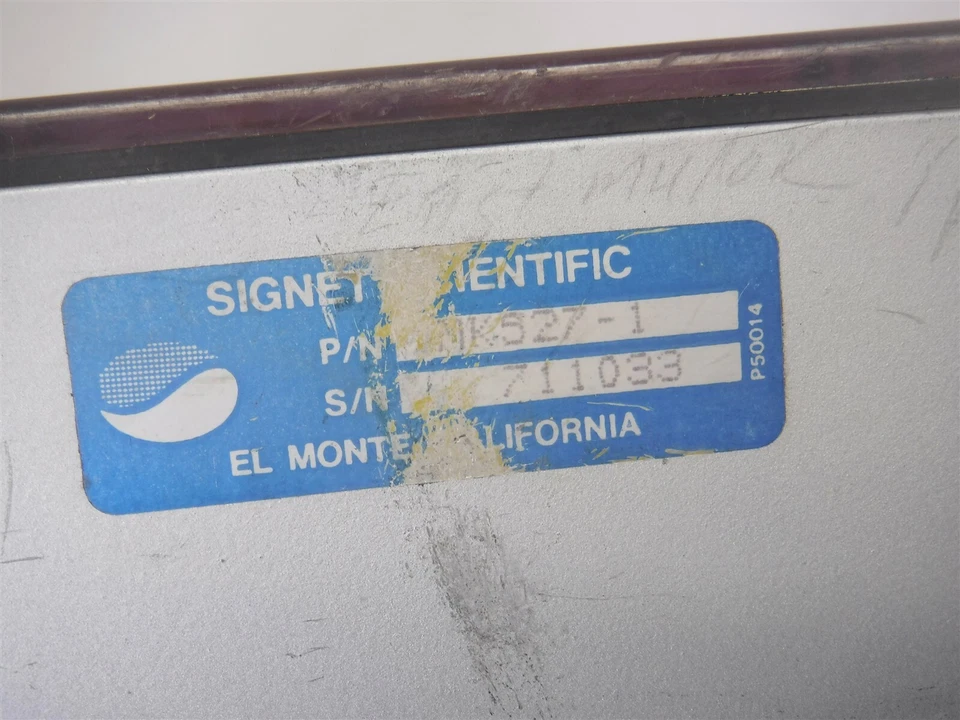 Used Signet Process Pulser MK527-1 K7-1 - Image 4 of 4