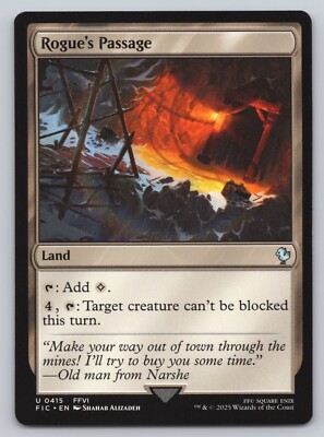 MTG - Commander: FINAL FANTASY - Rogue's Passage #415 -C957
