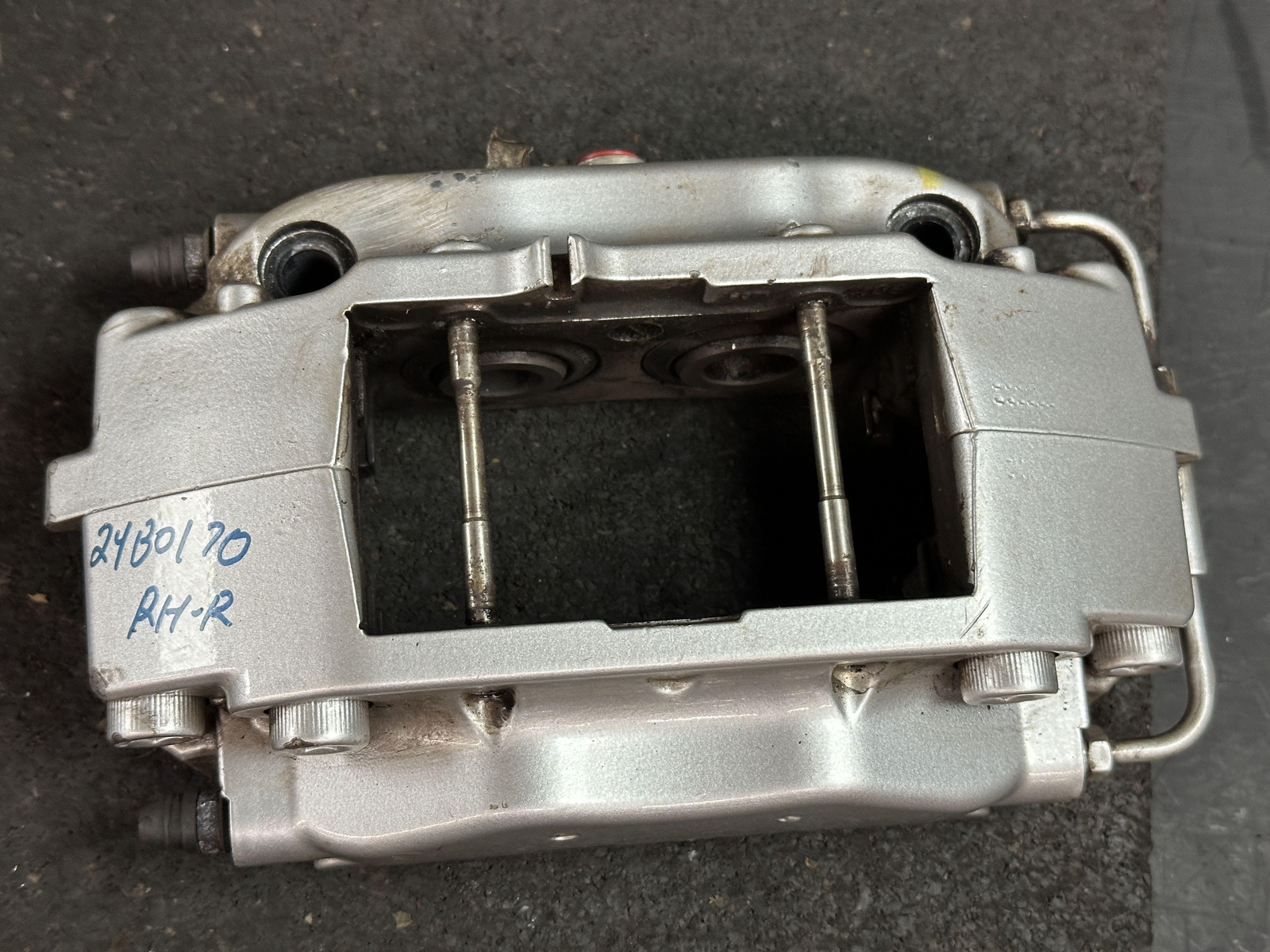 03-12 MASERATI QUATTROPORT FRONT & REAR LEFT & RIGHT BRAKE CALIPERS 74K 20833300