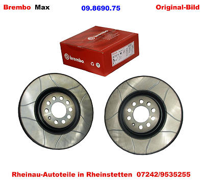 Brembo Max Sport  Bremsscheiben - VA   312 mm -   SKODA SUPER B
