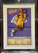 2001-02 Fleer Authentix - Kobe Bryant #60 Front Row # 29/100