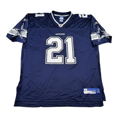 Dallas Cowboys Football Jersey Mens 2XL Blue NFL Reebok Julius