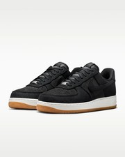 Nike Air Force 1 '07 LV8 Black Dark Smoke Grey Men's Size oki04